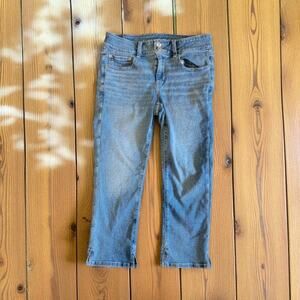 American Eagle Jeans Women’s Size 6 Short 28X22 Pants Artist Crop Double Button